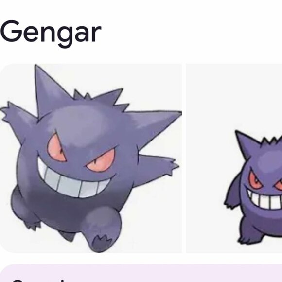 NWT Pokemon Girls Gengar Puff Sleeve Organza Dress Size L (10/12) - Picture 4 of 14